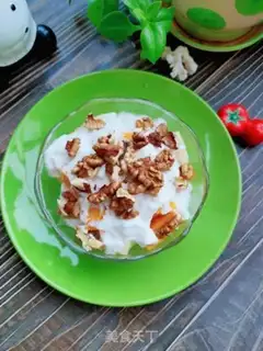 Make Mango apple walnut sour cream step 6