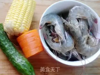 Make Three-colour shrimp step 0