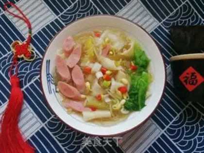 Make The ham-cooked soup step 13