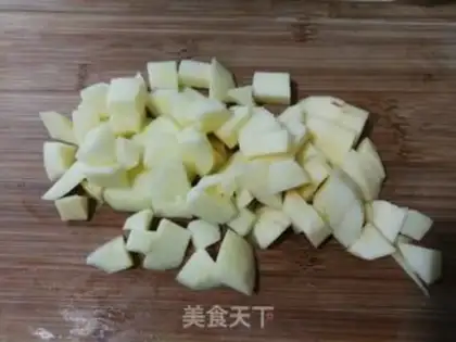 Make Spam apple milk step 3