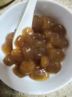 Make Black sugar pearl sauce step 1