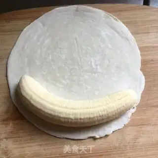 Make Banana souffle step 1
