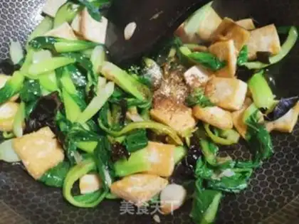 Make Tofu cuisine step 4