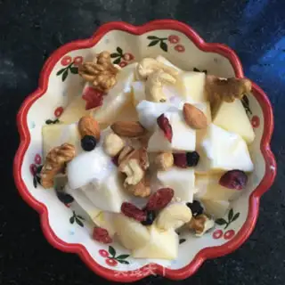 Make Blueberry apple yogurt step 4