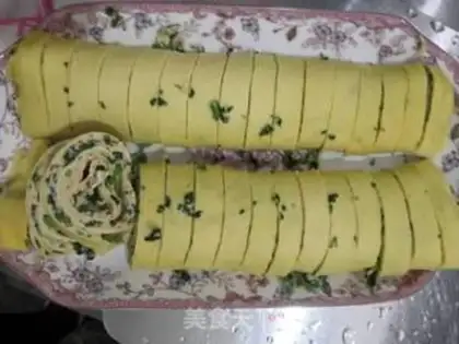 Make Chicken spinach roll step 11