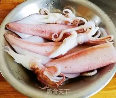 Make Dry squid step 0