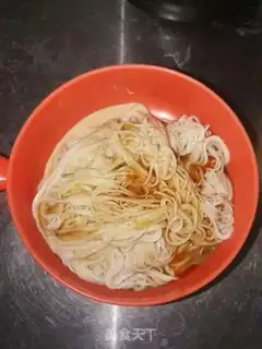 Make Home-based hot dry noodles step 4