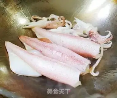 Make Dry squid step 2