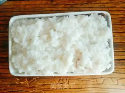 Make Red bean rice cake step 1