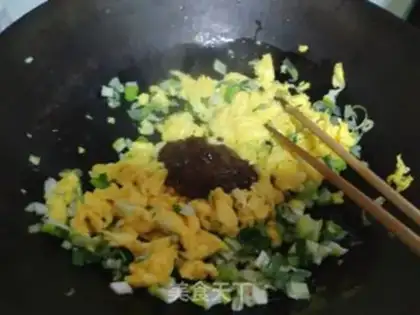 Make Egg sauce step 4
