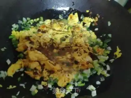 Make Egg sauce step 5