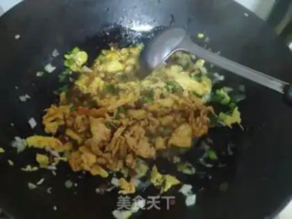 Make Egg sauce step 6