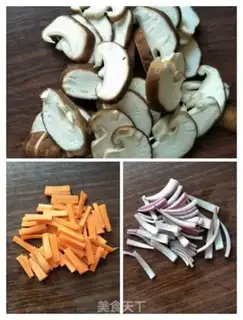 Make Chicken mushrooms and garlic step 2