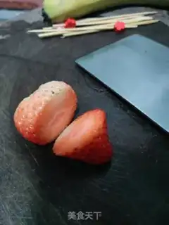 Make Snowman sugar step 1