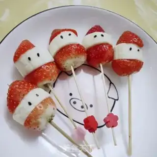 Make Snowman sugar step 3