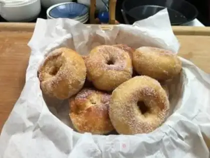 Make New handmade donuts step 14
