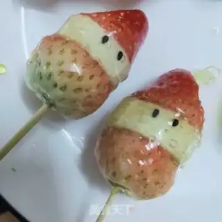 Make Snowman sugar step 5