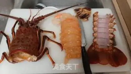 Make Fresh lobster step 1