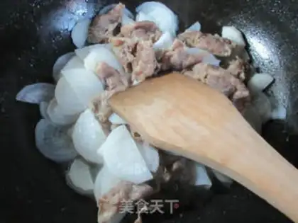 Make Fat cow radish step 4