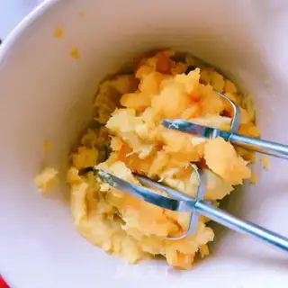Make Red potato cookies step 1