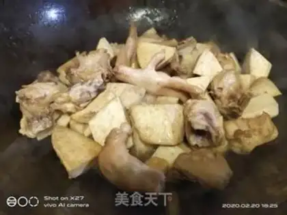 Make Potato chicken step 2