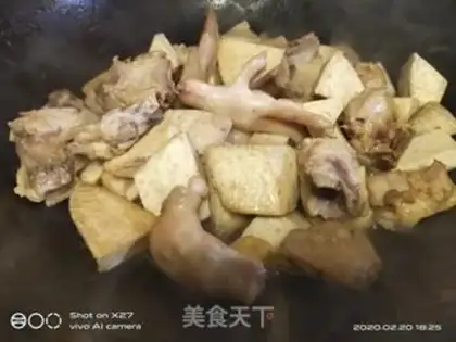 Make Potato chicken step 3
