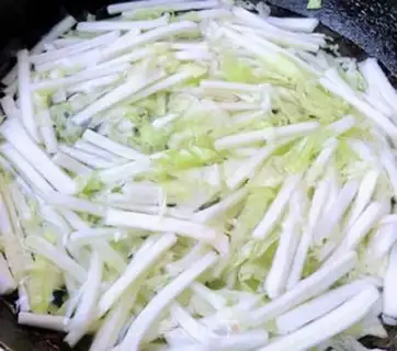 Make Jealousy and cabbage step 2