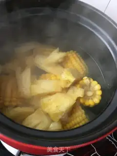 Make Pineapple for fruit corn step 9