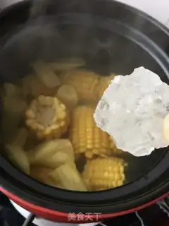 Make Pineapple for fruit corn step 10