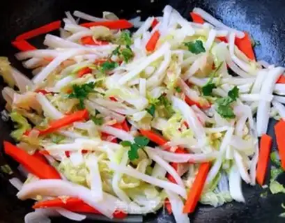 Make Jealousy and cabbage step 9
