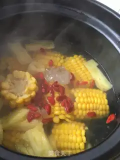 Make Pineapple for fruit corn step 12