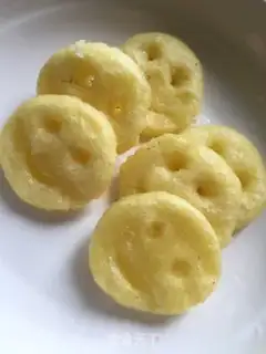 Make Smiley fries step 11