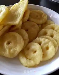 Make Smiley fries step 12
