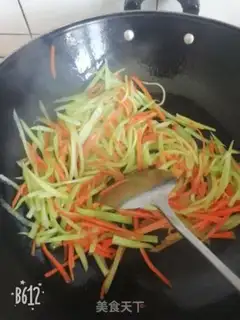 Make Double-colour fried step 3