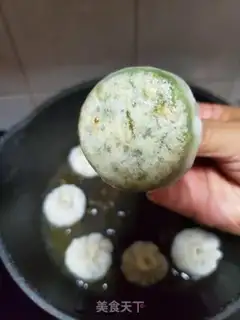 Make Fried omelet eggs, lumber shrimp coop step 8