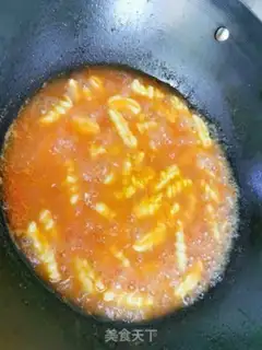 Make Tomato egg noodles step 6