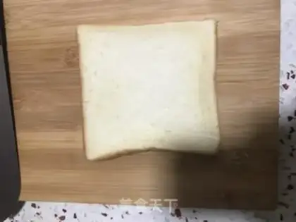 Make Apple egg sandwich step 3