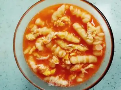 Make Tomato egg noodles step 8