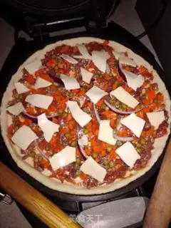 Make Pancake pizza step 4