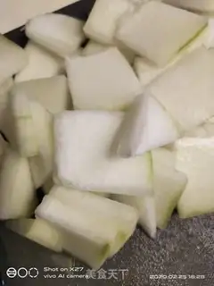 Make Red-hot melons step 1