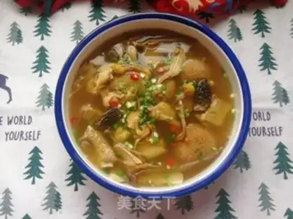 Make Ten fungus ribs soup step 13
