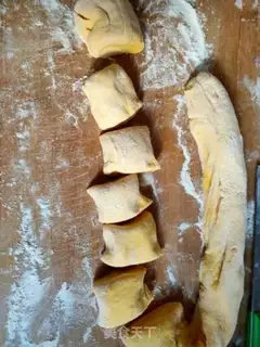 Make Pumpkin sesame cake step 2
