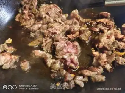 Make Carrot beef step 2