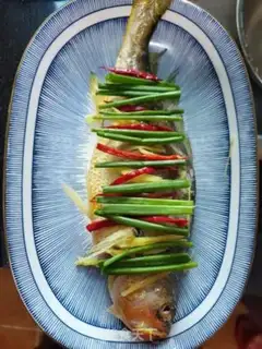 Make Steamed flowerfish step 6