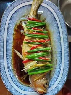 Make Steamed flowerfish step 8