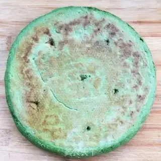 Make Spinach pan helmet step 10