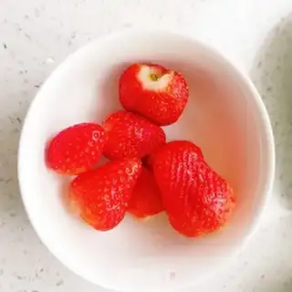 Make Strawberry rice step 6