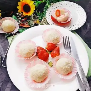 Make Strawberry rice step 13
