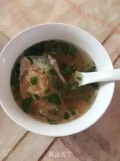 Make Quick egg and soup step 3