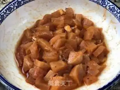 Make A casserole of chicken and rice step 1